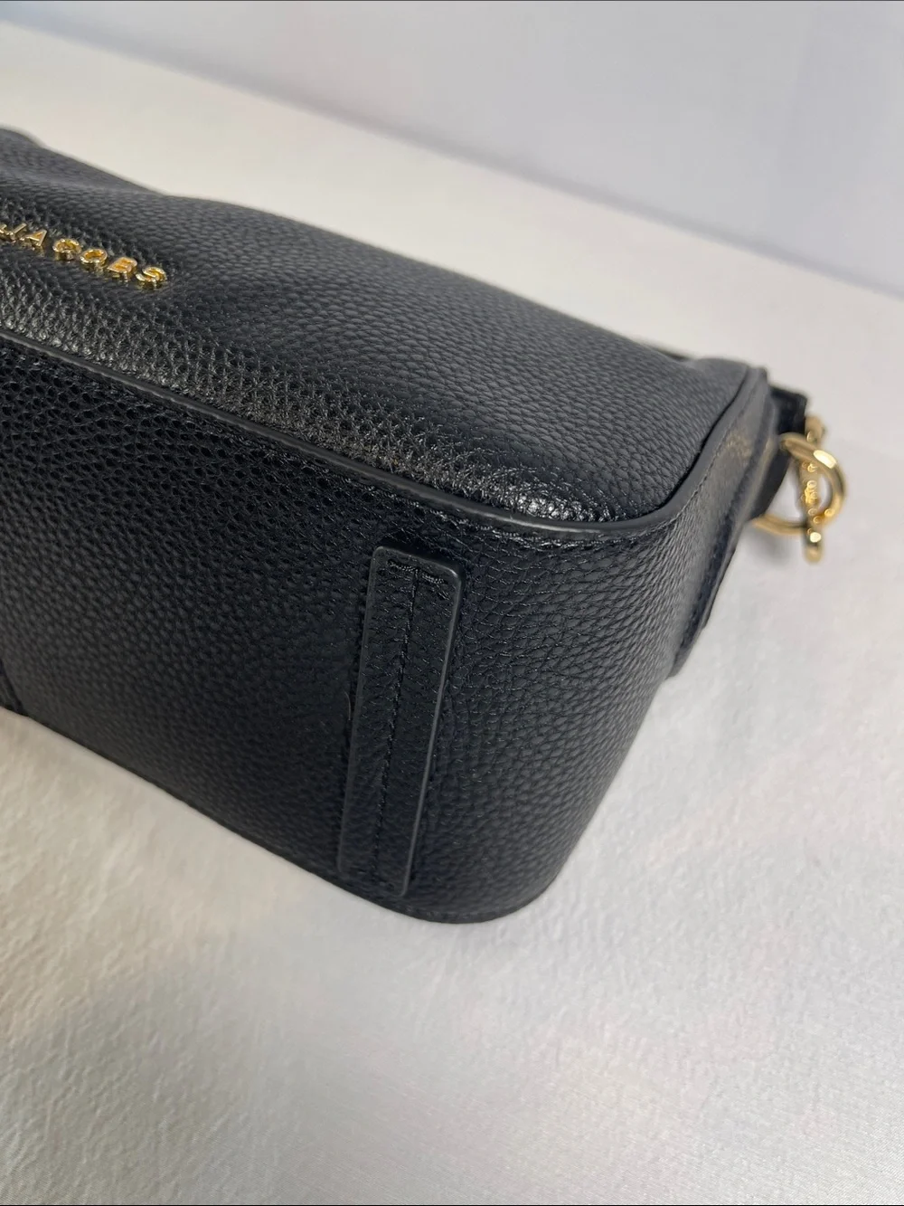 Marc Jacobs Drifter Convertible Black Pebbled Leather Shoulder Bag